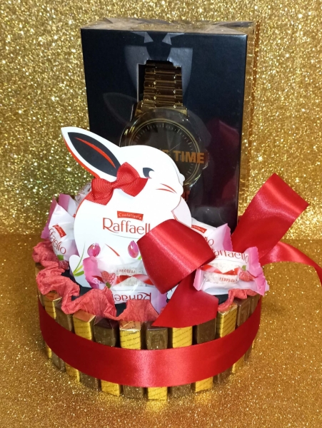 Ostergeschenk für Herren Pralinentorte